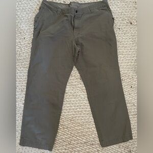 Columbia Men's Canvas Pants Tan 42W/30L